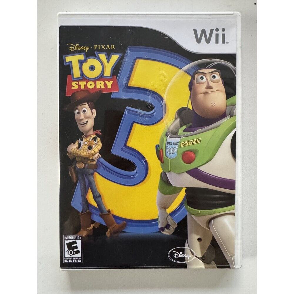 Toy Story 3: The Video Game Wii Game, Manual & Mini Poster